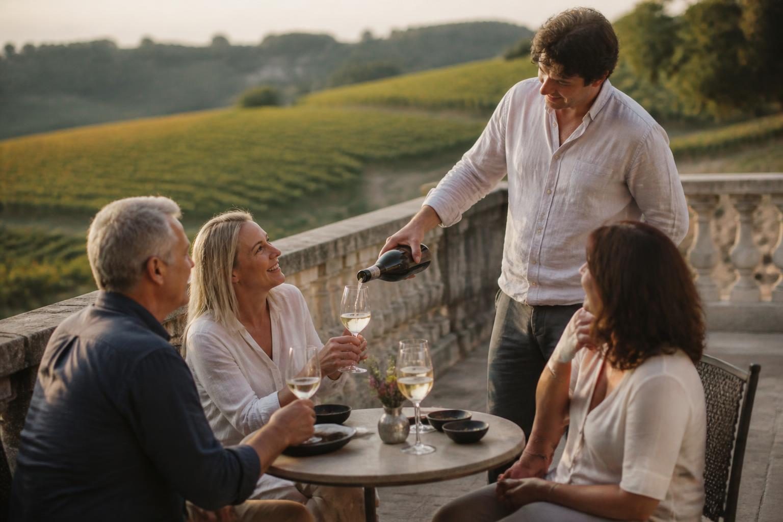 Effervescent · terrasse du domaine